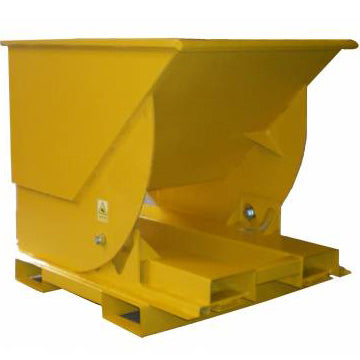 Swarf Hopper Tipping Skip - L1100mm X W780mm x H880mm from £775. ex VAT