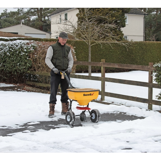 SnowEx SP-65 Walk Behind Pedestrian Salt Spreader - 47 Litre